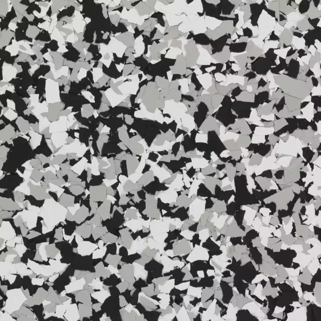 Tuxedo decorative flake pattern